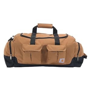 Carhartt 40l Utility Duffel, Heavy-Duty Gear Bag for Jobsite, Gym, & Travel