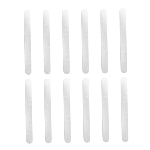CLISPEED 12piezas Pegatinas Antideslizantes para Bañera Seguridad para Ducha Tira De Baño Material para Bañeras y Suelos De Ducha