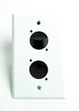 usbargainsound One Genuine ProCraft White Pre-Punched Wall Plate - 2
