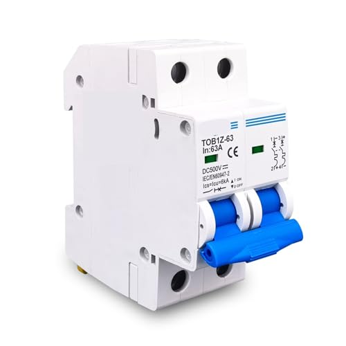 Disjoncteur magnétothermique DC 500V 40A pour résoudre les pannes de surtension