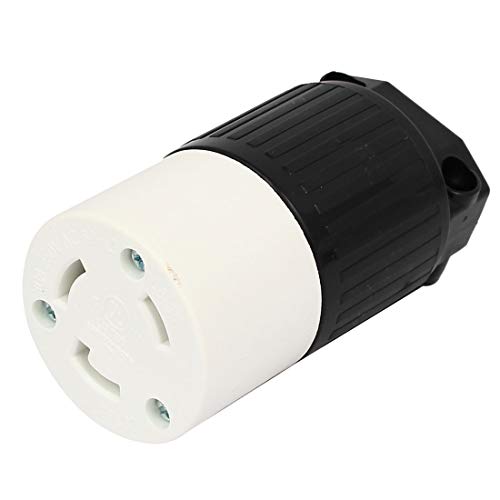 Aexit AC 250V Electrical 30A US Socket Twist Lock Electrical Receptacle LK-7332 Light Sockets NEMA L6-30R