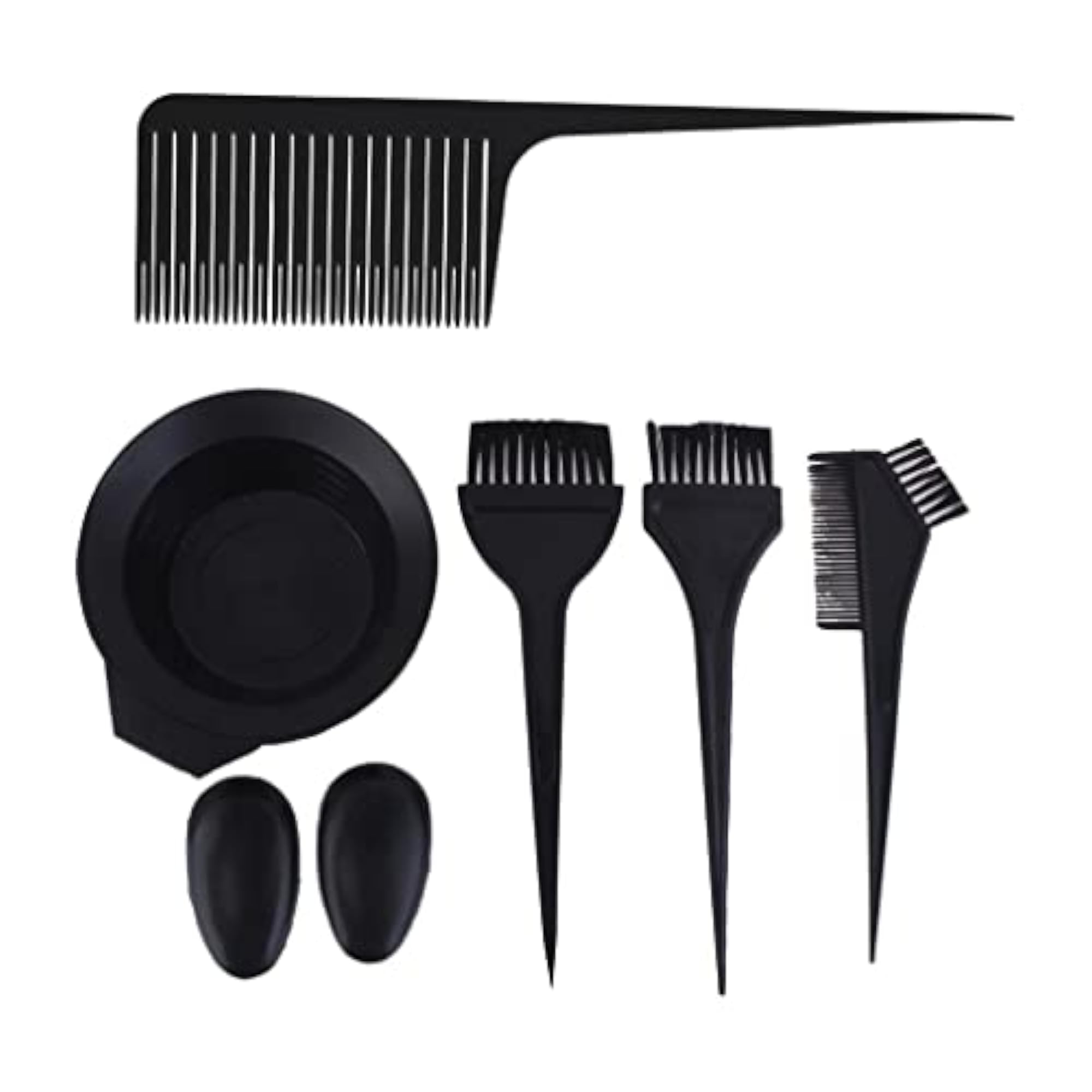 Hair Color Dye Bowl Comb Brush Set