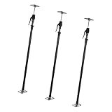 wolfcraft Puntal I 4042000 I Para posicionar,90 m (Paquete de 3)