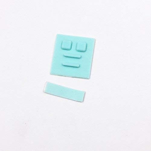 Screw Feet Cover Rubber Pad for NDSL DS Lite Game Console Screw Feet Cover (Sky Blue)