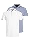 JACK & JONES Herren Jjepaulos Poloshirt im 2er-Pack