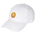 JPAK Bitcoin Vintage Dad Hat Embroidered Cap Cryptocurrency Investing White