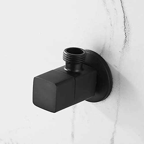 Vanne noire valve à eau 1/2 pouce en laiton pour conduite d'eau