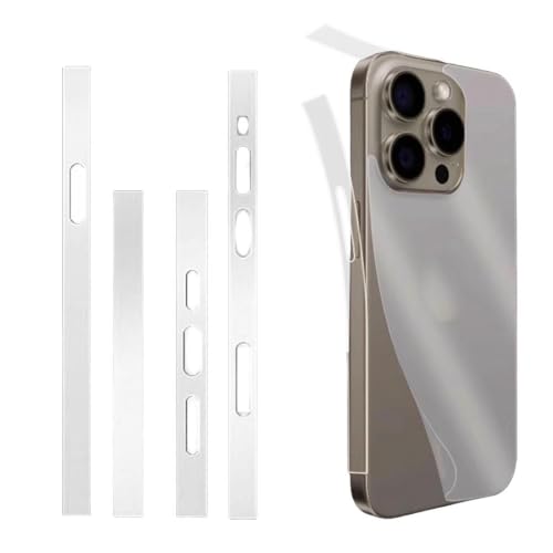 For iPhone 17 シリーズ 用サイドフレームフィルム 衝撃保護 傷防止 指紋防止 目に見えない 滑らかな手触り 携帯電話 サイドフレームプロテクター 貼り付け簡単