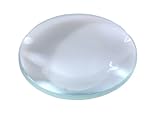 American Educational Unmounted Double-Convex Lens with Ground Edges, 50mm Diameter, 10cm Focal Length (Bundle of 5)