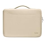 tomtoc 360 Protective Laptop Sleeve for 13-inch MacBook Air M3/A3113 2024, M2/A2681, M1/A2337, MacBook Pro M2/A2686, M1/A2338, Water-Resistant Accessory Case Bag for 13-inch iPad Pro M4/iPad Air M2