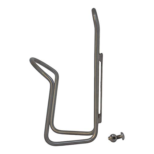 RBR Titanium Bottle Cage, Lightweight Bicycle Water Bottle Cage Holder Bracket for Bikes