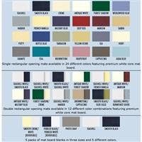 Miniatura 3 de Logan Graphic Products, Inc. Palettes - Alfombrillas precortadas de doble rectángulo, color blanco y negro liso, 16 x 20 pulgadas.