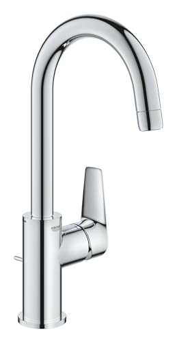 Mitigeur monocommande GROHE Start Edge avec tirette de vidage pour un lavabo net