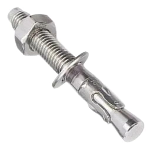 �X�e�����X�X�`�[�� UNC 1/4 5/16 3/8 �E�F�b�W�A���J�[ �X���[�{���g �G���x�[�^�[�p �R���N���[�g�W���C���^�[�|�C���g �����g���l�W �A���J�[(3l8-16x3-3l4(1pcs))