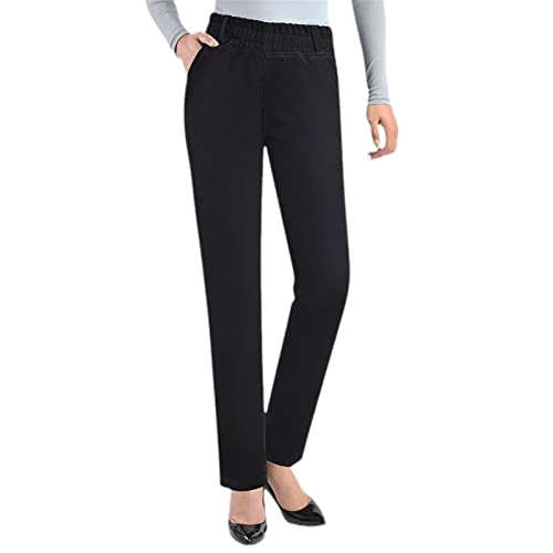Pantalon en polaire violet taille élastique contre le froid hivernal