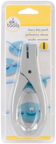 EK Tools Heavy Duty Paper Punch, Vertical Slot