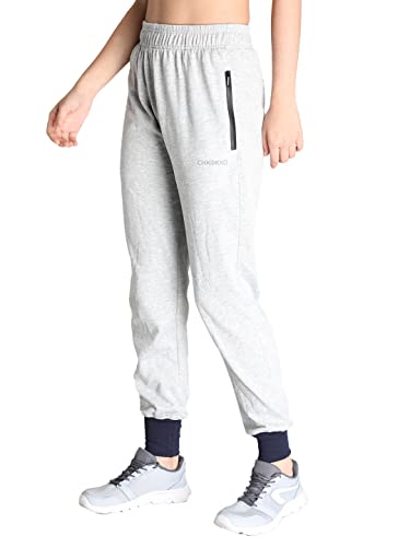 Image of CHKOKKO Women High Rise Gym Wear Sports Fitness Relaxed Track Pant