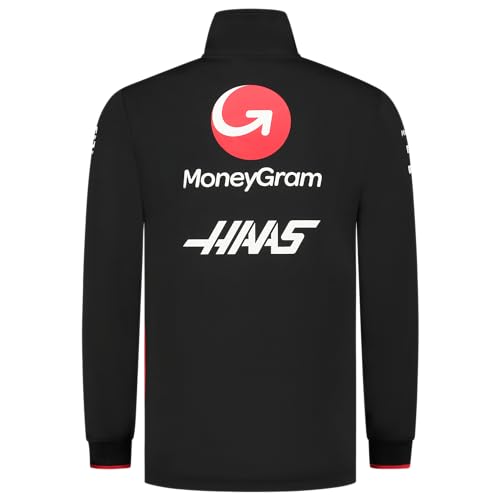 CMC Motorsports Haas Racing F1 2023 Team Fitted 1/4 Zip Sweater2