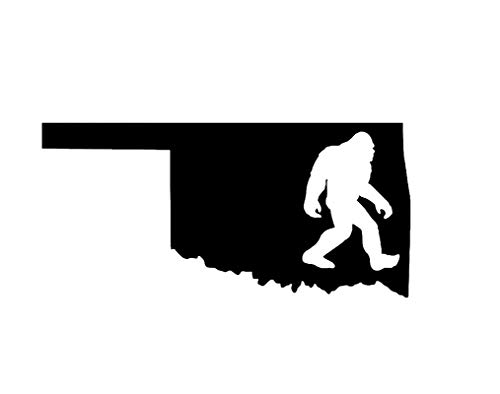 Sticker voiture Bigfoot Oklahoma en vinyle pour customiser votre camion