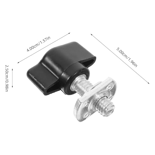 Crochets de toit PLAFOPE, kit 8 vis fixation rapide coffre voiture, stabilité ABS fer - 2