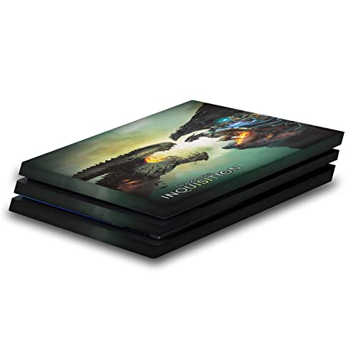 Sticker Dragon Age PS4 Pro pour protéger la console des rayures et traces