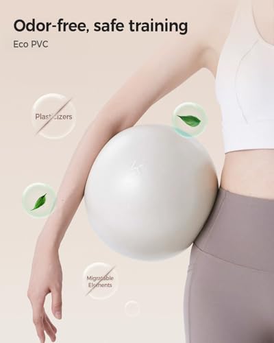 Image of KEEP Exercise Ball Anti-Burst - Thickened Yoga Ball Pilates Ball for Physical Therapy, Fitness Ball for Workout, Core Strength and Physical Therapy