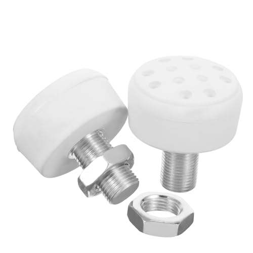 Mikikit 2Pcs Professional Roller Skating Toe Stops Wear Resistant Skate Brakes for Enhanced Safety Streets Sidewalks Essential Roller Skates Accessories