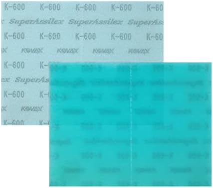 Super Assilex Flexible Sanding Sheets JOB-PAK, Assorted, U191-150A, 6 sheets + 1 M Hand Pad for Half Sheets