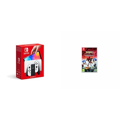 Nintendo Switch (versión OLED) Blanca & Sonic X Shadow Generations