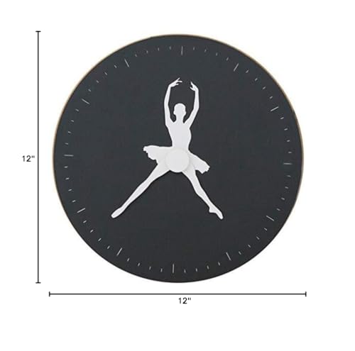 Reloj de pared analógico minimalista Stephanie Imports miniatura 6
