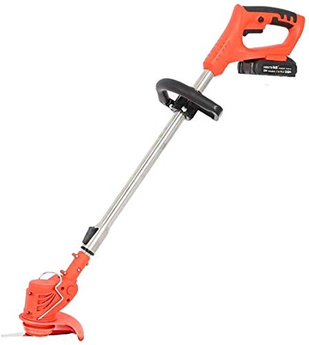 DDKYHU Cortacésped rotativo, cortacésped eléctrico inalámbrico, Potente recortador, cortacésped Teles, bordeador de césped Ligero para el hogar.