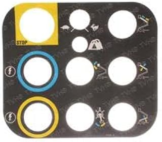 GENIE 97558 DECAL - PLATFORM CONTROL PANEL TZ34