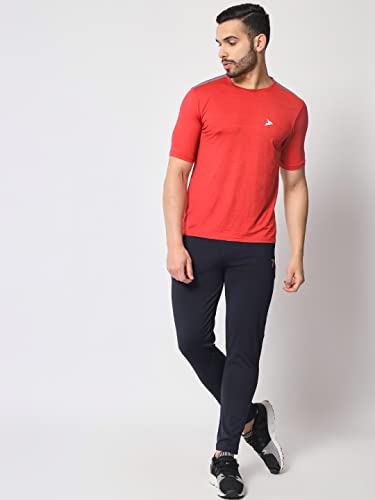 Image of FITINC Men's Stretchable Track Pant for Gym with Zipper Pockets