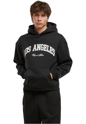Mister Tee L.A. College Fluffy Hoody Black, M