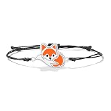 VASSAGO Bracciale Volpina Carino Donna in Acciaio Inossidabile