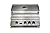 Bonfire 28-inch-3 burners propane built-in gas grill with infrared rotisserie, led lights and cover (CBB3 LP)