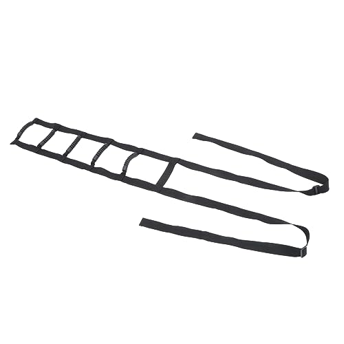 GRADENEVE 1個 起床ケア 納屋 シート 大人 手すり ドア 援助 リーチャー 高齢者を持ち上げるための搬送ベルト ベッドレール ベッドレバー 得る 警報 から Black オックスフォード布