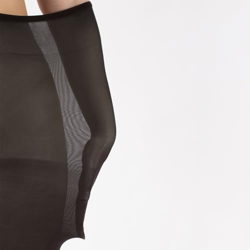 Image of CALZITALY Plus Sizes Anti-Chafing Opaque Tights | 60 DEN | L - 4XL | Black | Italian Hosiery