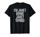 Funny Sarcastic JANET Apparel
