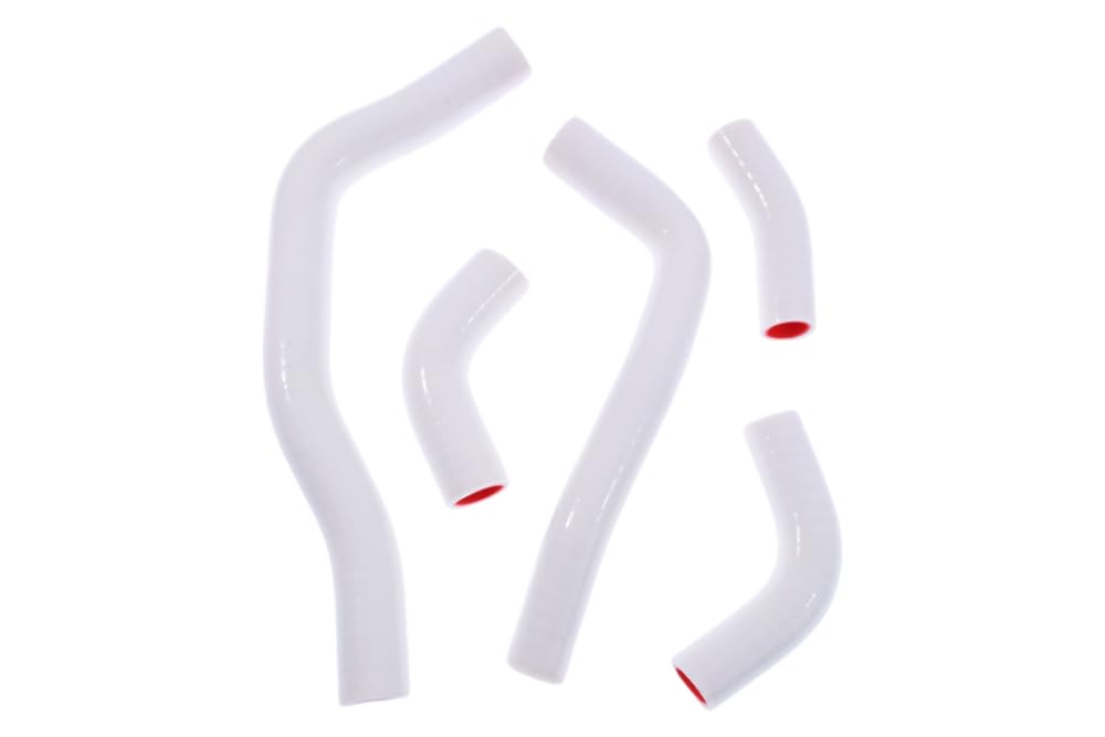 avdb-moto Juego Mangueras de Radiador Agua Compatible con HONDA CRF 450 R CRF450R 2005-2008 (Blanco)