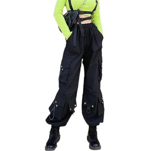 Pantalon cargo pour femme en jogging streetwear confortable au printemps
