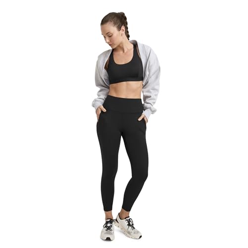 Jockey Women's Activewear EverActive Pintuck 7/8 Legging Deep Black - image 4