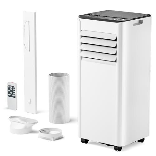Feelfunn 8000 BTU Portable Air Conditioner - Cools 350 Sq.Ft Quickly, 3-in-1 AC Unit with Remote,...