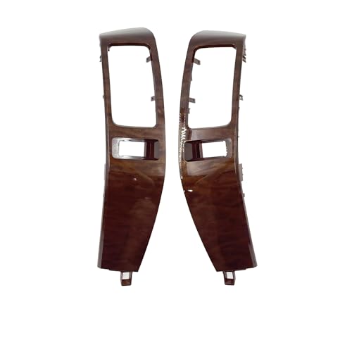 車用ダッシュボードエアベント に適合する ランドクルーザー に適合する プラド120 FJ120 に適合する レクサス に適合する GX470 カーエアコン吹出口フレームパネル 車内換気グリル(Wood B)