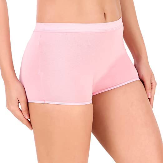 Image of SHAPERX Women Panties Multi Color Seamless Plus Size Panty No Show Hipsters line Fully Cotton & Blend Regular Mid Waist Panty Pack of 4