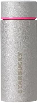Starbucks Stainless Steel Bottle, Glitter, Silver, 12.0 fl oz 355 ml, Tumbler, Coffee, Staba, Holiday, Christmas, 2023, Silver, Sparkling, Cute, Fashionable, Return Gift, Water Bottle