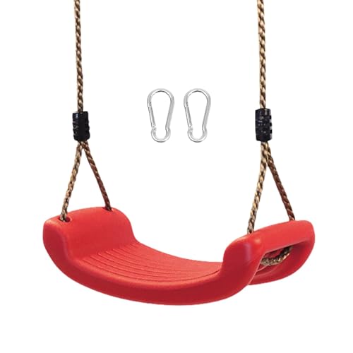 Generic Juego de columpios para niños, asiento de repuesto para árbol duradero, antideslizante, equipo de parque infantil, correas ajustables para árbol, suministros para colgar para patio, interior,