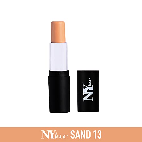 Image of NY Bae All In One Stick - Foundation Concealer Contour Color Corrector Stick | Flawless Texture, Natural Finish | For Wheatish Skin - Sand from Bronx Zoo 13