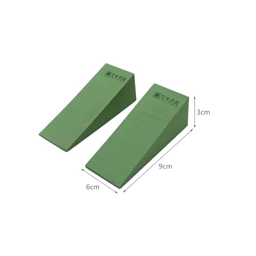 image for Aosekaa 2 Pieces Yoga Foam Wedge, EVA Wedge Block, Heel Stretcher Back