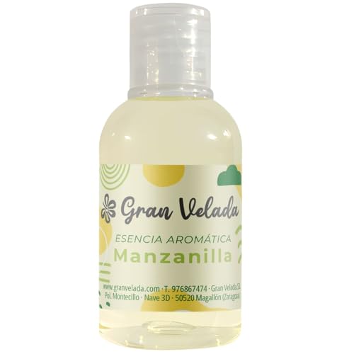 Esencia Aromática de Manzanilla | Creación Cosmética con Aroma Herbal y Relajante | Ideal para Champús, Jabones y Perfumes Caseros | Hecho en España | 50 ml